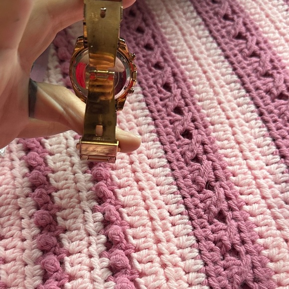 Michael Kors Women's Gold/RoseGold Watch - Picture 5 of 5